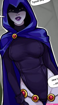 Raven Gets a Massage comic porn