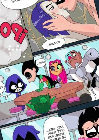 Teen Titans Stranded comic porn