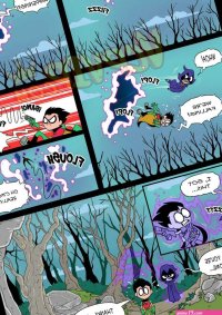 Porn comic Stranded. Chapter 1. Teen Titans. Macergo. Sex comic and Raven got