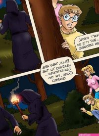 Teaching Little Voyeurs a Rough Lesson Porn comic Rule 34 comic Cartoon porn comic