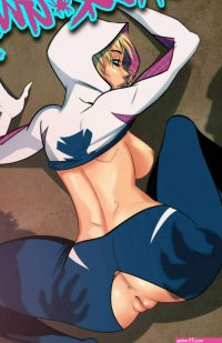Porn comic Spider Gwen 2. Tinkerbomb Sex comic villains attacked Spider