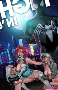 Porn comic That Night In 86. Spider Man. Tracy Scops Sex comic hot babes were