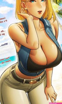 Porn comic Android 18. roborobo Sex comic busty blonde loves
