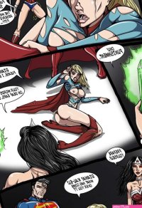 True Injustice: Supergirl porn comic