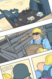 Helmet Party gay porn comic