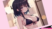 Waifu Puzzle Party free game itchio Puzzle2D Adult Anime Hentai NSFW