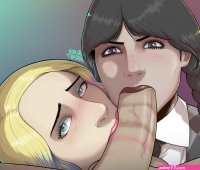Wednesday and Enid Sloppy Head