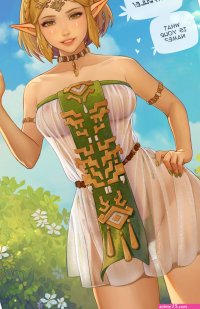 Portal to Hyrule 1 Porn comic Rule 34 comic Cartoon porn comic