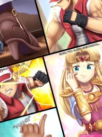 Zelda Smash porn comic