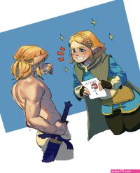 dudles on X: Zelda and Link smut short comic : 15 p.s. for everyone whos seen the tiktok start from 35 ZeldaxLink smut fanart comic nsfw