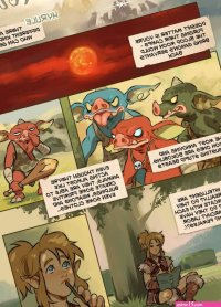Ripushkonsfw on X: Zelda doujinshi Links notes nsfw comic