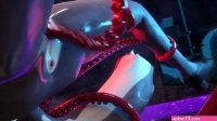 Juno fucked with octopus furry