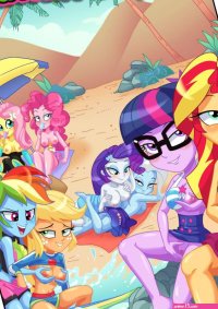 Party at Rainbow Cover My Little Pony