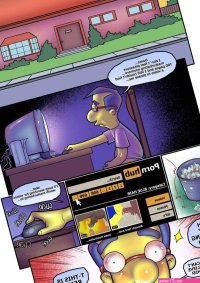 Porn comic The Simpsons. My Best Friends Mom. Zoen. Sex comic went to bed