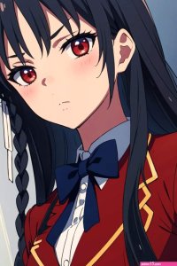 Suzune Horikita Having Sex with Her Teacher