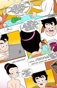 xxx Dbz Porno comic Dragon Ball Z Milk y Gohan incesto