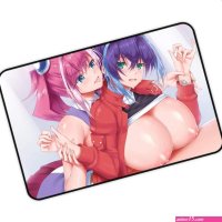 Hiiragi Yuzu and Serena Yugioh Boobs Play Desk Mat