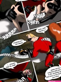 He Incredibles Mrs Incredible Porn comic Rule 34 comic Cartoon porn comic