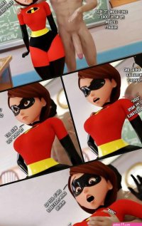 Mrs incredible hentai comic