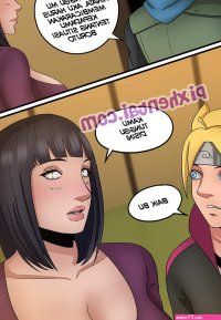 Hinata dientot Konohamaru agar Boruto lulus