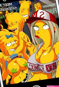 Comic porno Simpsons. Adventures of Anastasia. Part 2. Meet me Springfield. by sexkomix2.com.