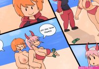 idontknowart.bsky.social on X: Red panda and Ace pilot roblox comic rr34 robloxporn nsfw