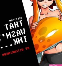 Porn comic Splatoon. That wasnt ink.. Sex comic busty blonde with