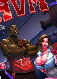 Porn comic M.V.P. Rekks. Sex comic interviewing a black