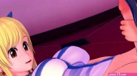 FUTA FAIRY TAIL LUCY X Wendy Marvell 3D HENTAI