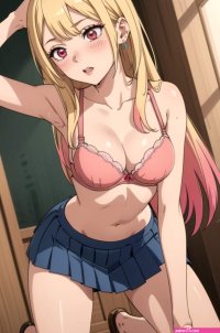Kitagawa Marin My Dress-Up Darling Sexy Posing by PikiAi on DeviantArt