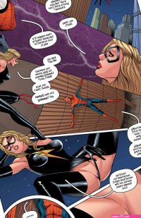 Ms. Marvel Captain Marvel Spider-Man Tracy Scops