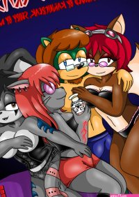 Weekend Crasher furry orgy hentai comic
