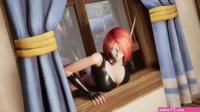 Elf Thieve Stuck on a Window Warcraft Hentai Parody