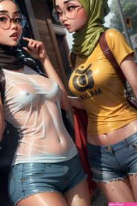 hijab daughter hentai mom porn komic! Big tits daughter and thick mom