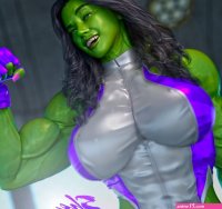 GASHOUSESUSHIART She Hulk porn comic