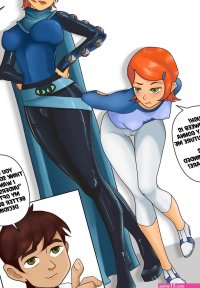 Ben x Gwen x Future Gwen- Ben 10- By JulieAnn