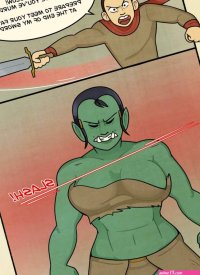 Porn comic The Orc Slayer. Chapter 1. DeadEndDraws. Sex comic guy got into