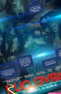 Porn comic Marvelous. Chapter 1. Captain Marvel SpiderMan. Tracy Scops. Sex comic babes were very