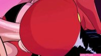 Anal creampie anime