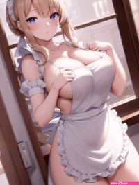 naked apron by zakuro3d on DeviantArt
