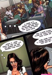 Porn comic Detention. Part 2. Sex comic continued until the