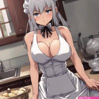 Nude maid angry anime by mermaidGuro on DeviantArt