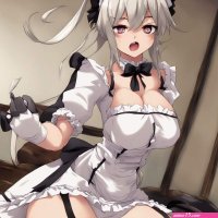 Nude maid angry anime by mermaidGuro on DeviantArt