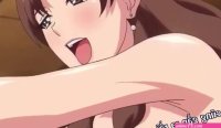 Hentai Stepmother cumming from her first time anal
