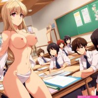 Nude teacher teaching female class by hawks51 on DeviantArt