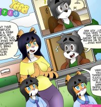 Babysitter furry porn comic