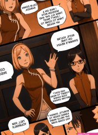 Porn comic Naruto. Invitation. KristoLin Sex comic invites Boruto and