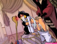 Anime porn comics where cute Princess Jasmine becomes horny