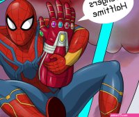 Porn comic Avengers Halftime. Sex comic has the most