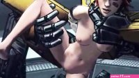 3D animation horror porn where machines fuck a girl